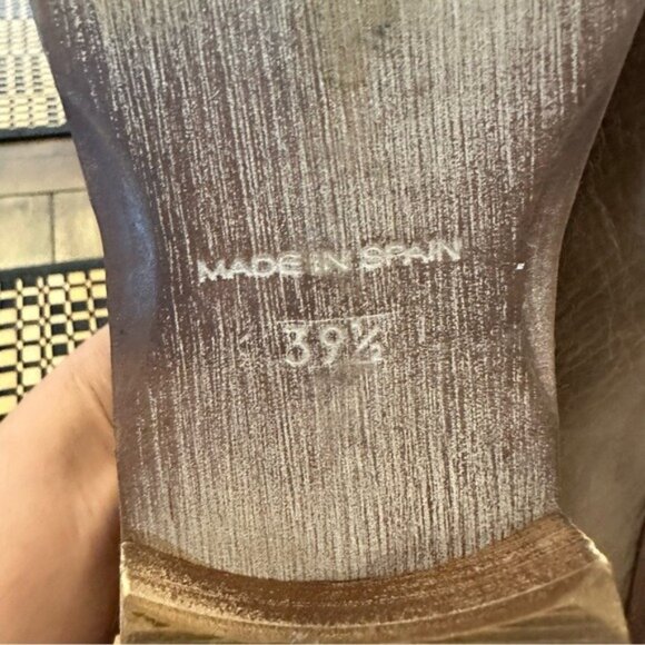 Free People Beige Leather Flats - Picture 10 of 12